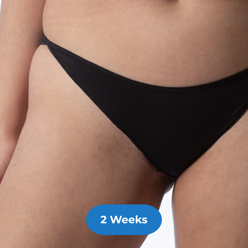 Bikini after treatment